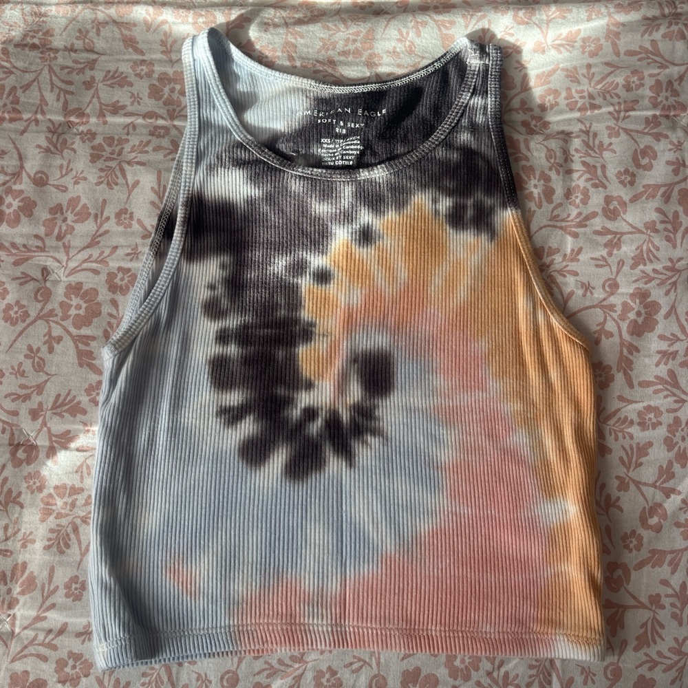 American Eagle Tie-Dye Tank Top